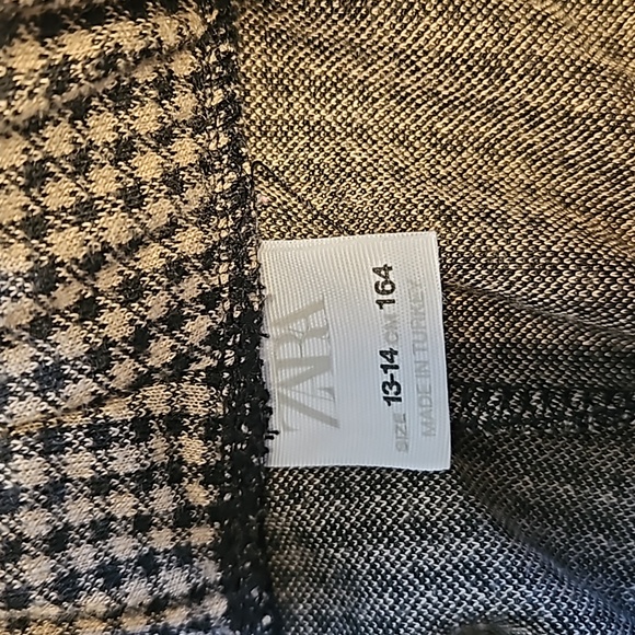 Zara Girls plaid pants - Picture 5 of 7